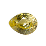 Natural Yellow Sapphire 0.48 Carat – Pear Cut Unheated Ceylon Gemstone - Sapphirepal