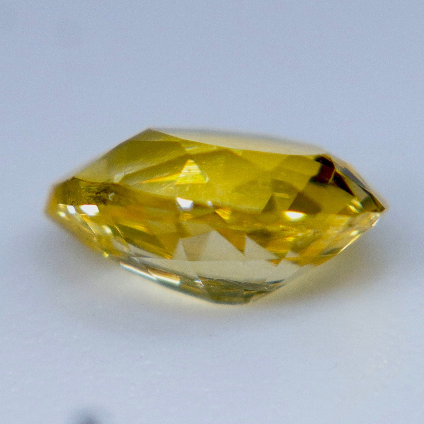 Natural Yellow Sapphire 0.48 Carat – Pear Cut Unheated Ceylon Gemstone - Sapphirepal