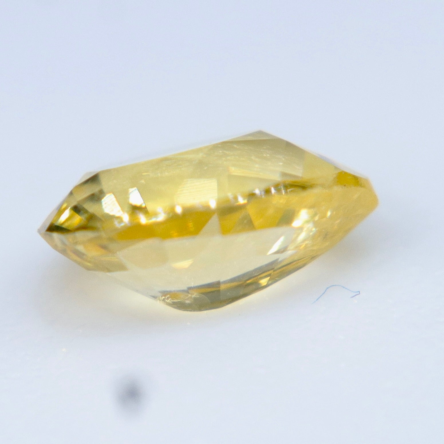 Natural Yellow Sapphire 0.48 Carat – Pear Cut Unheated Ceylon Gemstone - Sapphirepal
