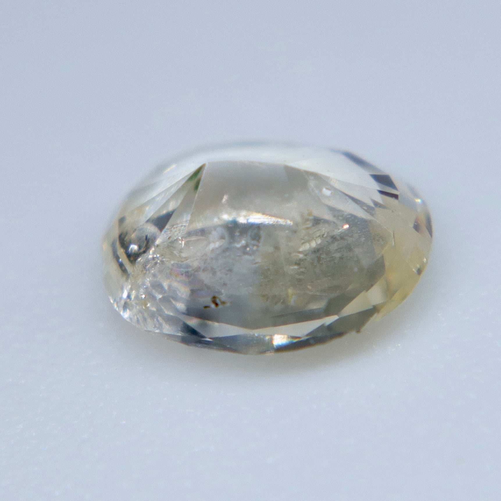 Natural Yellow Sapphire 0.54 Carat – Unheated Oval Cut Ceylon Gemstone - Sapphirepal