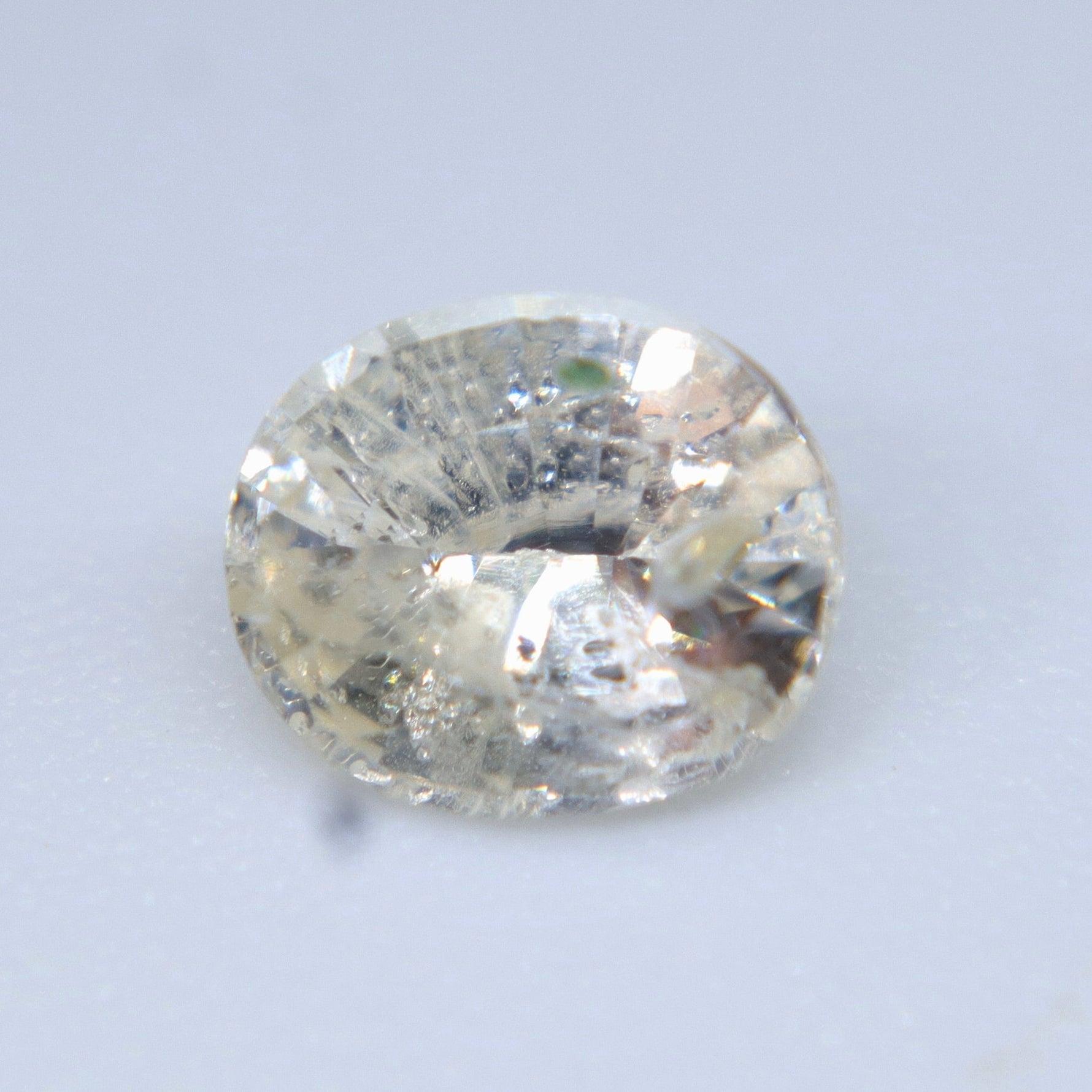 Natural Yellow Sapphire 0.54 Carat – Unheated Oval Cut Ceylon Gemstone - Sapphirepal