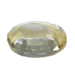 Natural Yellow Sapphire 0.55 Carat – Unheated Oval Cut VVS Ceylon Gemstone - Sapphirepal