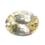 Natural Yellow Sapphire 0.55 Carat – Unheated Oval Cut VVS Ceylon Gemstone - Sapphirepal