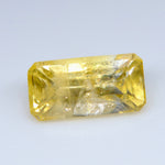 Natural Yellow Sapphire 0.57 Carat – Emerald Cut Unheated Ceylon Gemstone - Sapphirepal
