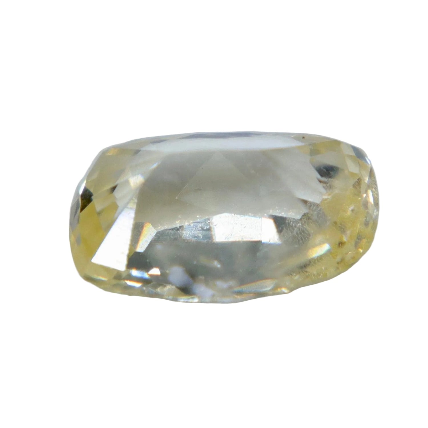 Natural Yellow Sapphire 0.65 Carat – Unheated Cushion Cut Ceylon Gemstone - Sapphirepal
