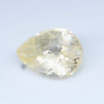 Natural Yellow Sapphire 0.68 Carat – Unheated Pear Cut Ceylon Gemstone - Sapphirepal