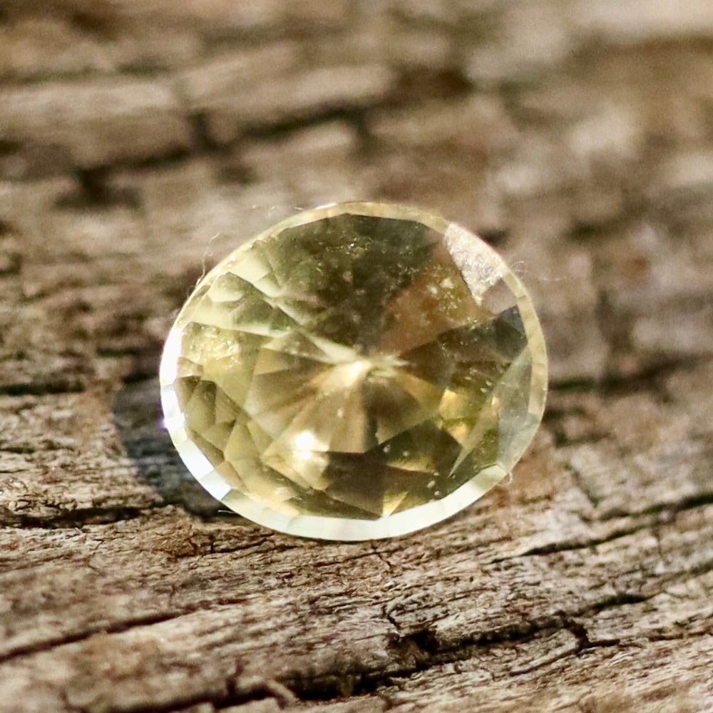 Natural Yellow Sapphire – 0.72 Carat | Oval Cut | Ceylon Loose Gemstone - Sapphirepal
