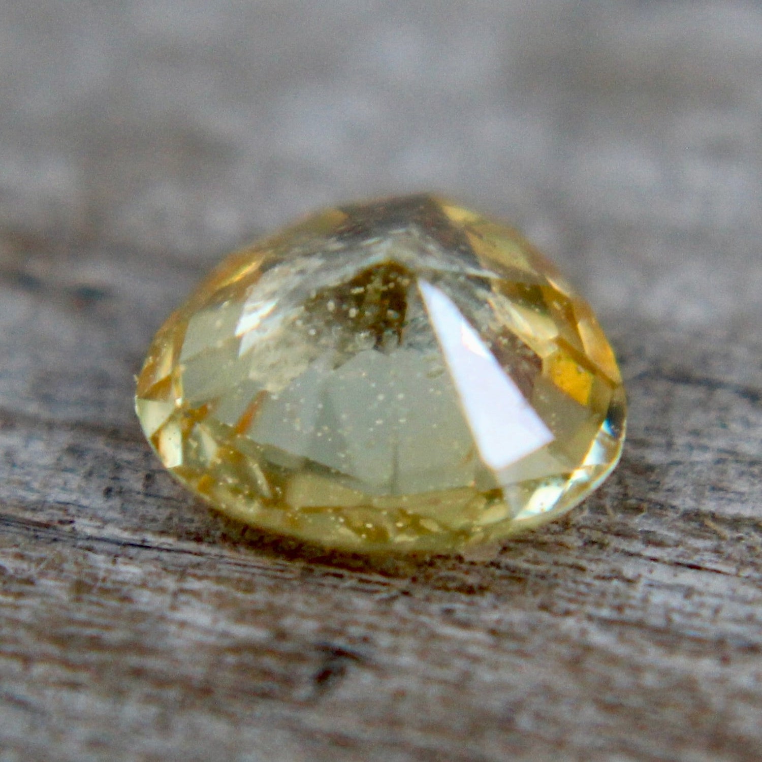 Natural Yellow Sapphire – 0.73 Carat Pear Cut | Unheated | Ceylon - Sapphirepal