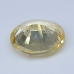 Natural Yellow Sapphire 0.73 Carat – Unheated Oval Cut Ceylon Gemstone - Sapphirepal