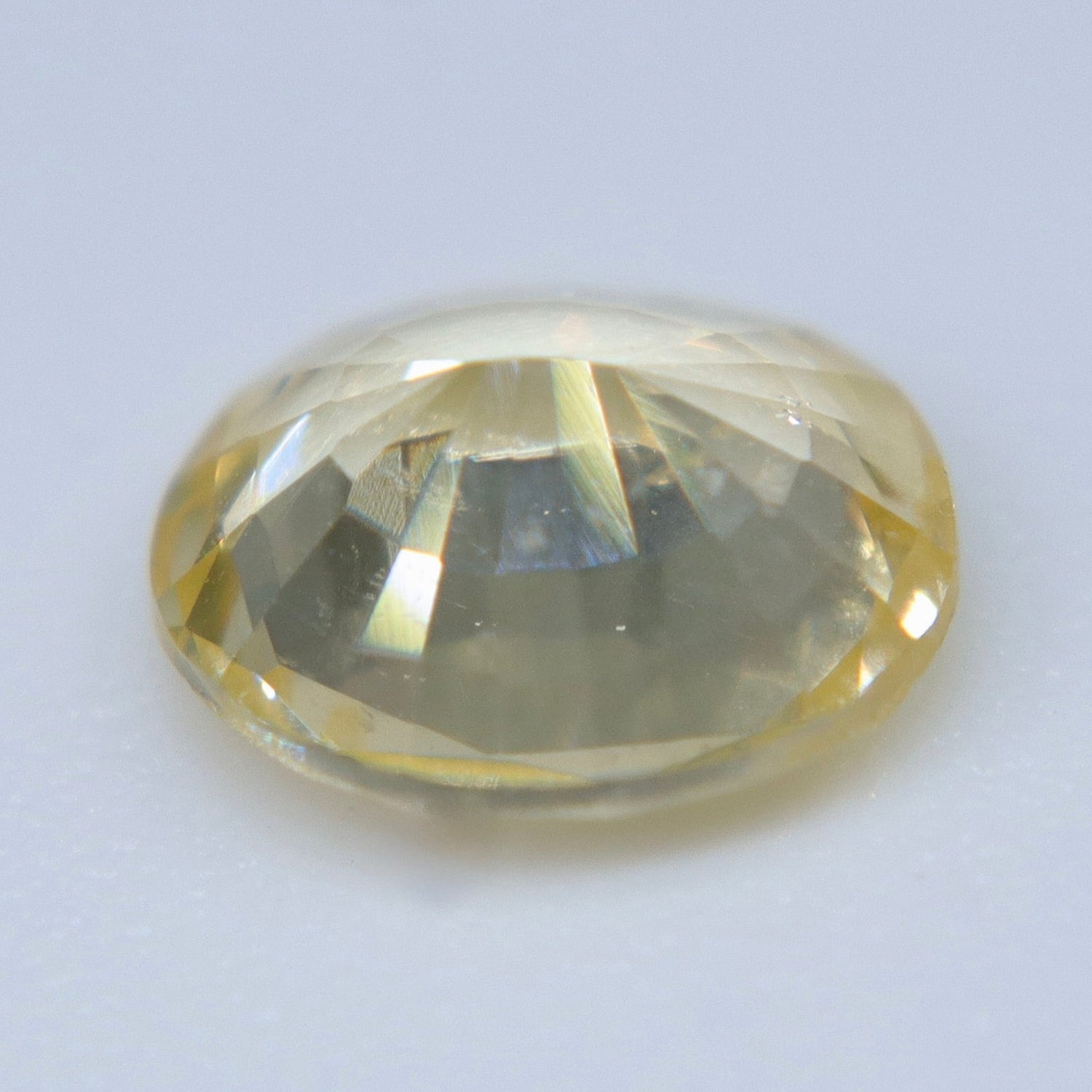 Natural Yellow Sapphire 0.73 Carat – Unheated Oval Cut Ceylon Gemstone - Sapphirepal