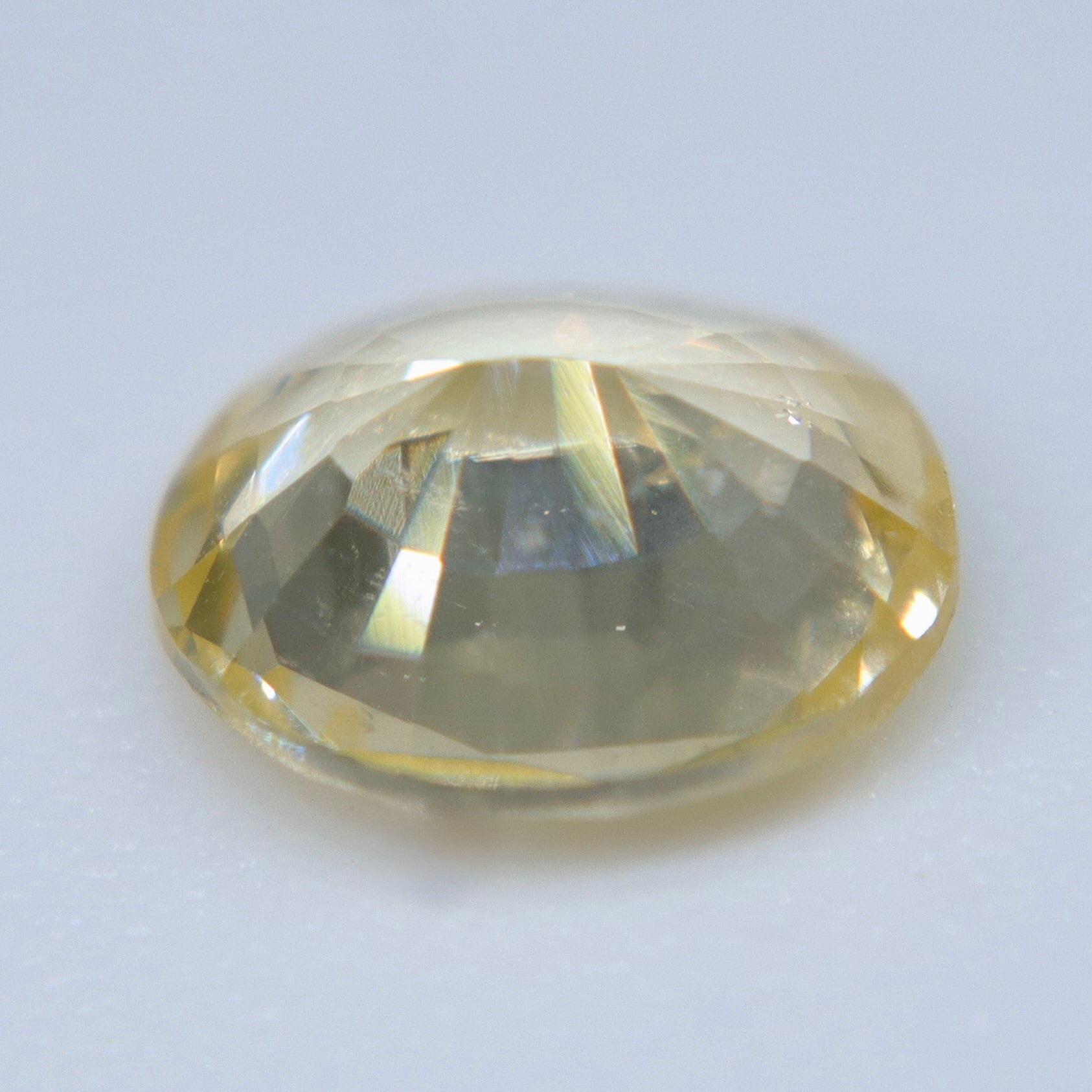 Natural Yellow Sapphire 0.73 Carat – Unheated Oval Cut Ceylon Gemstone - Sapphirepal
