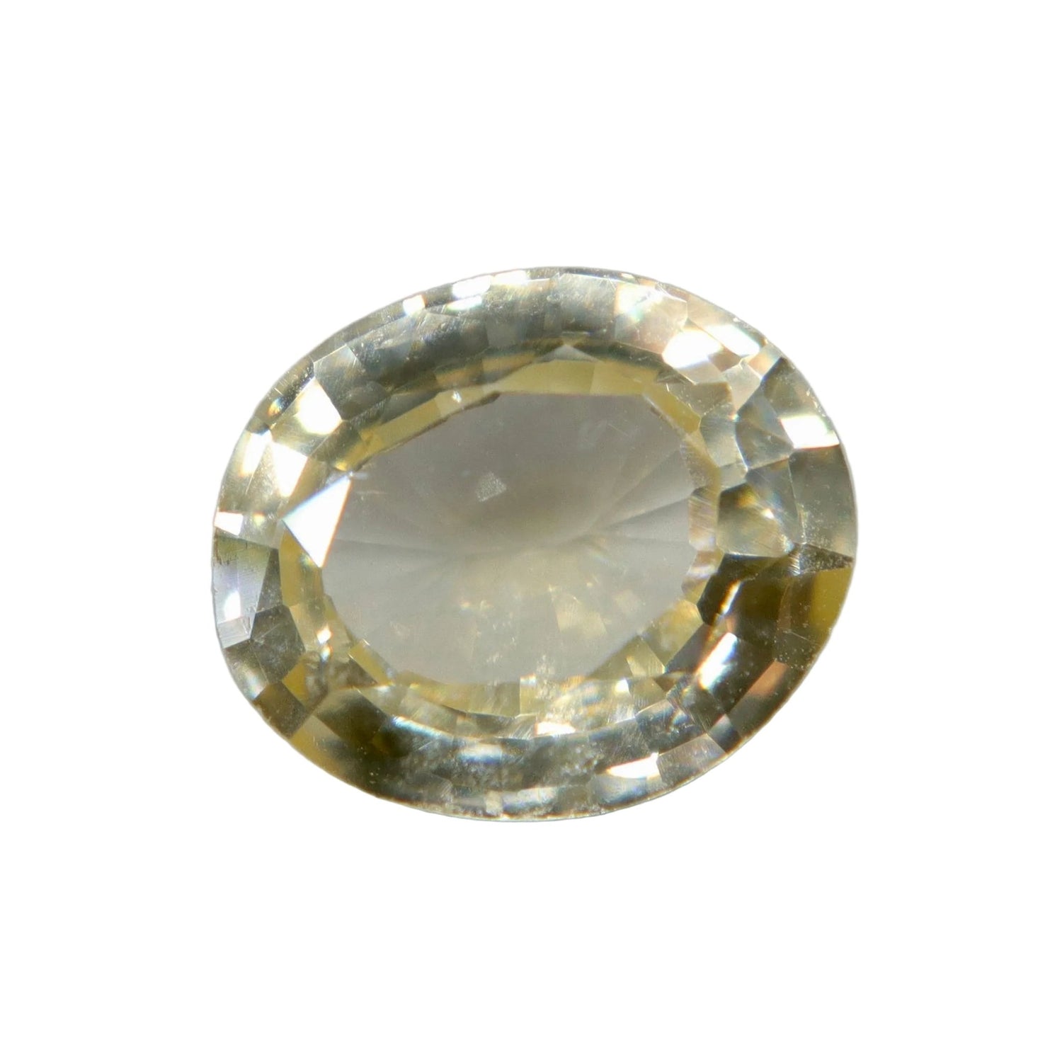 Natural Yellow Sapphire 0.73 Carat – Unheated Oval Cut Ceylon Gemstone - Sapphirepal