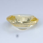 Natural Yellow Sapphire 0.73 Carat – Unheated Oval Cut Ceylon Gemstone - Sapphirepal