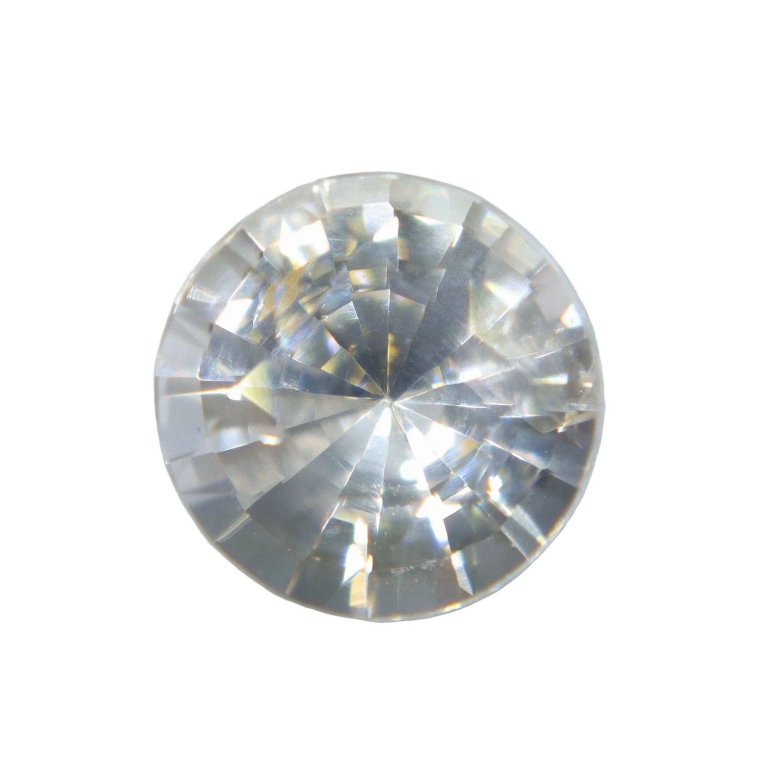 Natural Yellow Sapphire 0.87 Carat – Unheated Round Cut Ceylon Gemstone - Sapphirepal