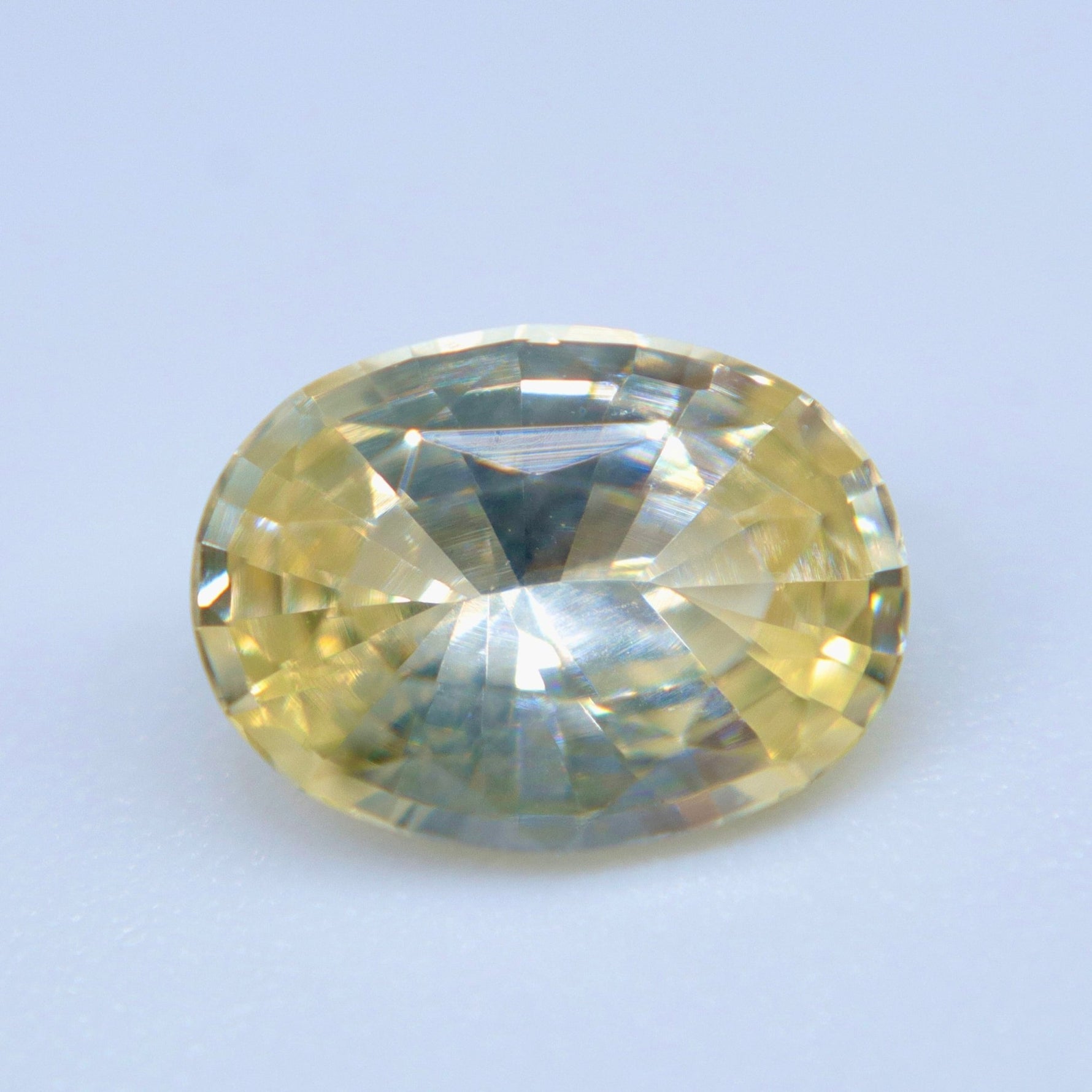 Natural Yellow Sapphire 1.00 Carat Oval Cut – Unheated Ceylon Loose Gemstone - Sapphirepal