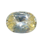 Natural Yellow Sapphire 1.00 Carat Oval Cut – Unheated Ceylon Loose Gemstone - Sapphirepal