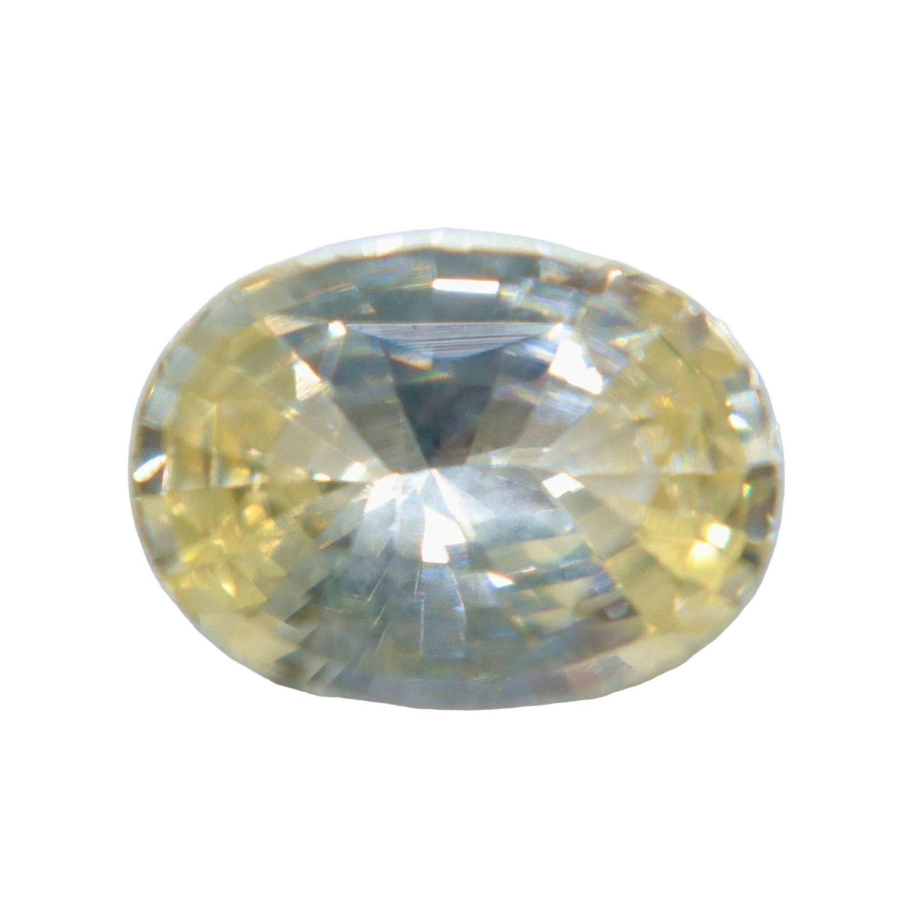 Natural Yellow Sapphire 1.00 Carat Oval Cut – Unheated Ceylon Loose Gemstone - Sapphirepal