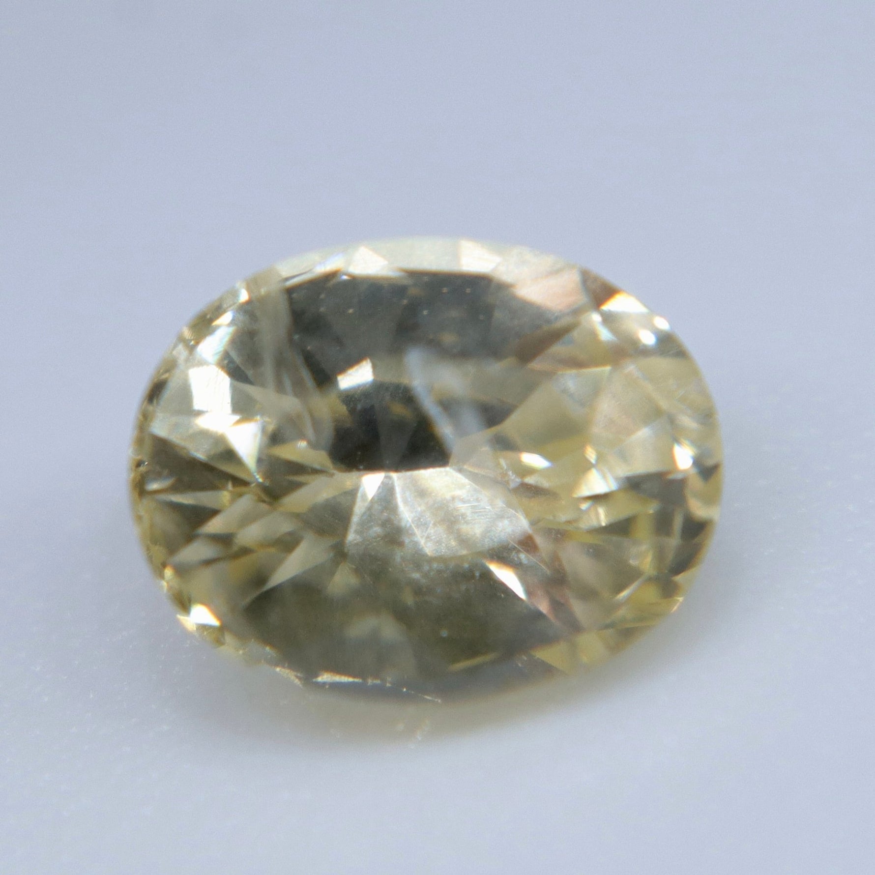 Natural Yellow Sapphire 1.15 Carat – Unheated Oval Cut Ceylon Gemstone - Sapphirepal