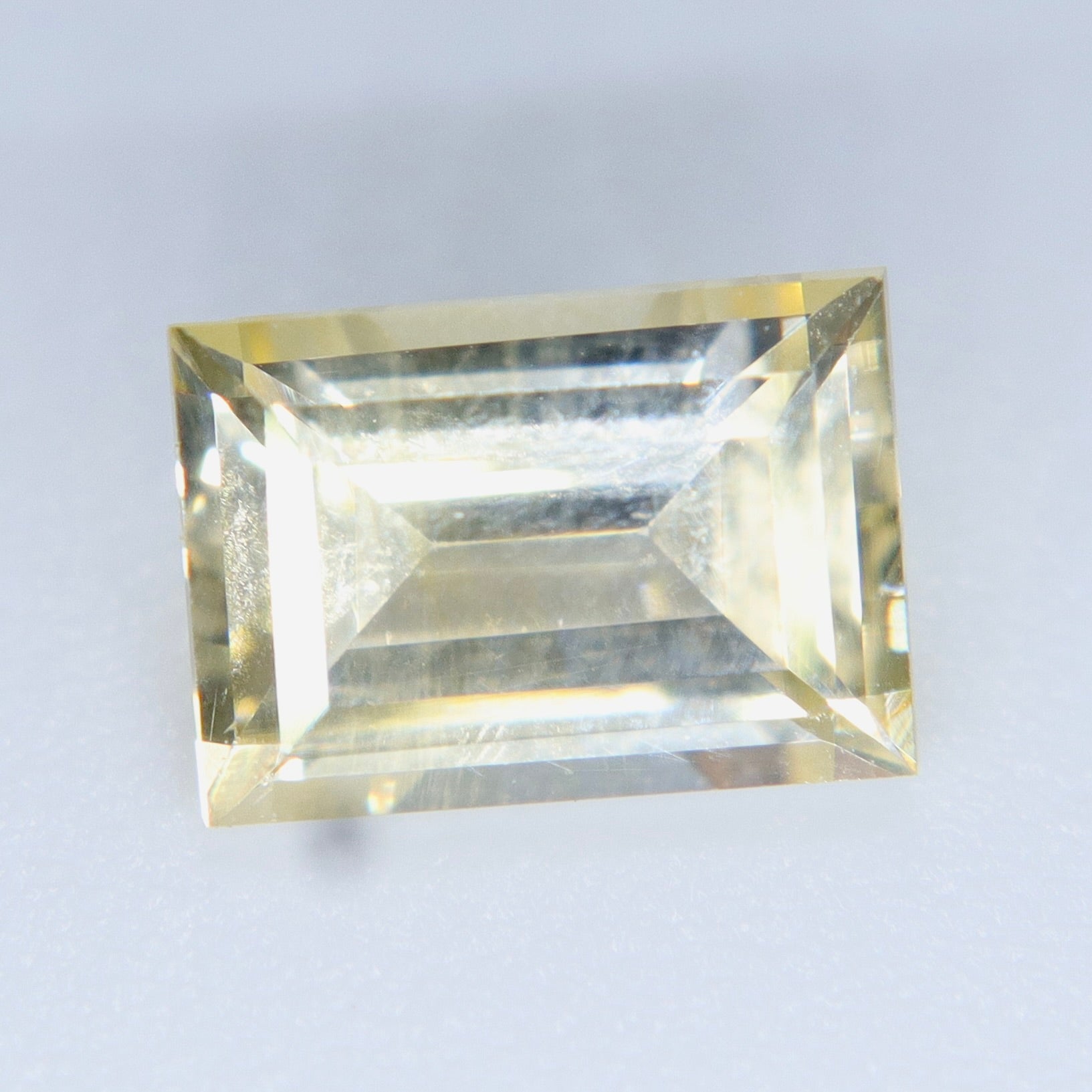 Natural Yellow Sapphire – 1.30 Carat Unheated Ceylon (Rectangular Step Cut, VS Clarity) - Sapphirepal