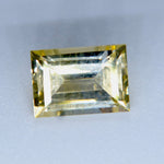 Natural Yellow Sapphire – 1.30 Carat Unheated Ceylon (Rectangular Step Cut, VS Clarity) - Sapphirepal