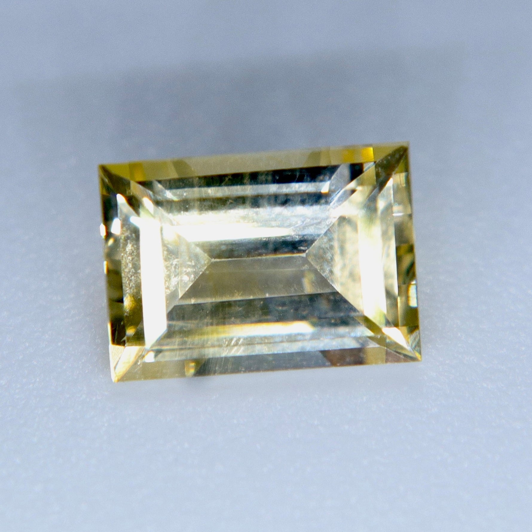 Natural Yellow Sapphire – 1.30 Carat Unheated Ceylon (Rectangular Step Cut, VS Clarity) - Sapphirepal