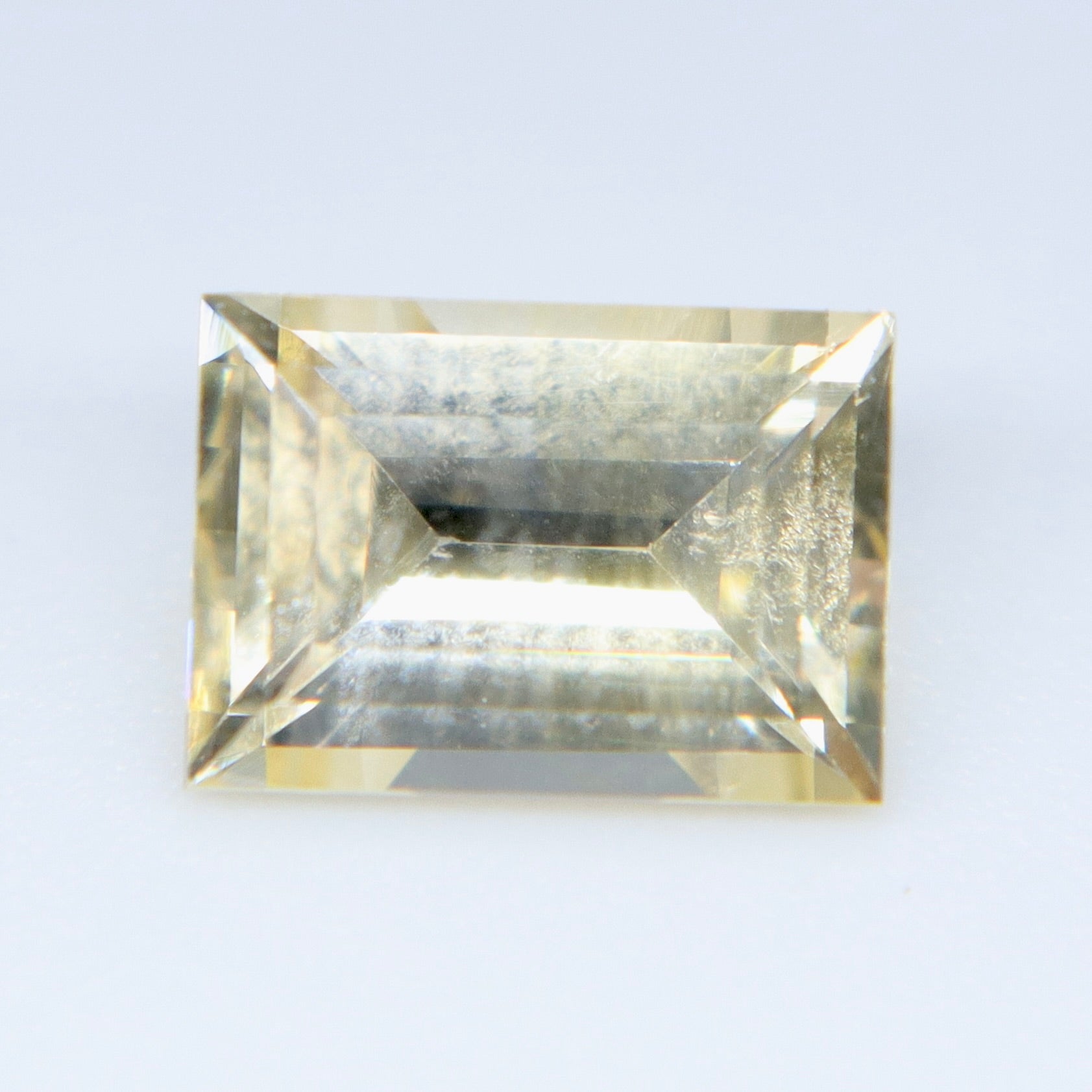 Natural Yellow Sapphire – 1.30 Carat Unheated Ceylon (Rectangular Step Cut, VS Clarity) - Sapphirepal