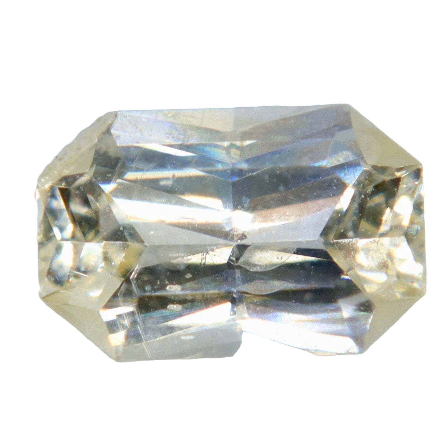 Natural Yellow Sapphire 1.31 Carat Emerald Cut Loose Gemstone from Ceylon - Sapphirepal