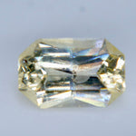 Natural Yellow Sapphire 1.31 Carat Emerald Cut Loose Gemstone from Ceylon - Sapphirepal