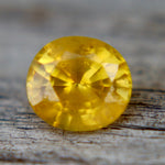 Natural Yellow Sapphire | 1.41 Carat Oval Cut | Ethically Sourced from Ceylon - Sapphirepal