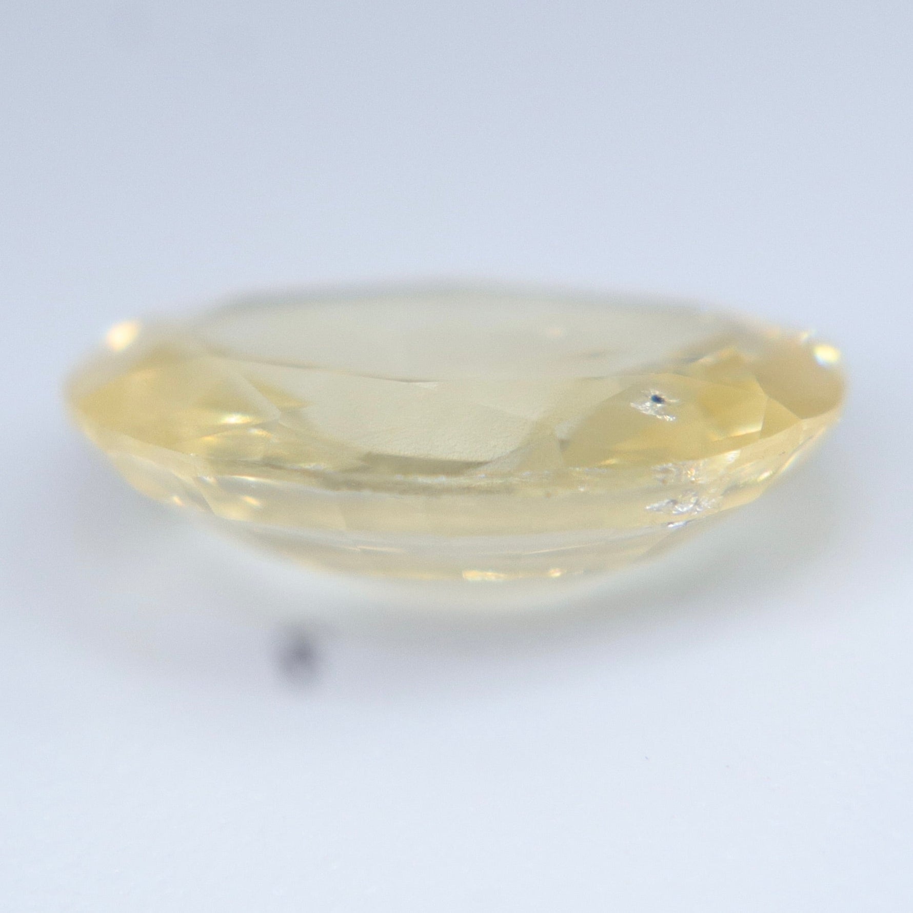 Natural Yellow Sapphire 1.50 Carat – Unheated Oval Cut Ceylon Gemstone - Sapphirepal