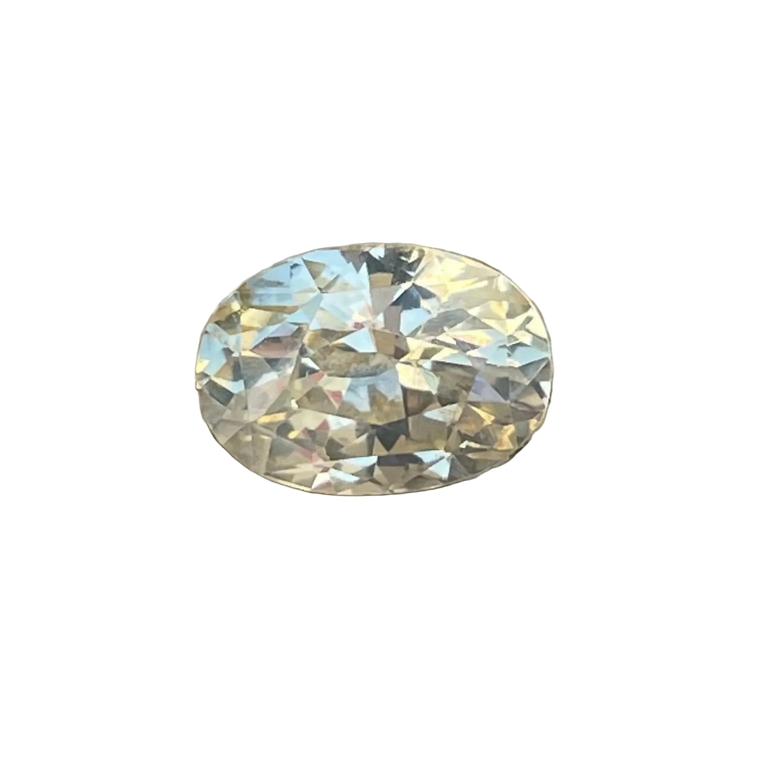 Natural yellow sapphire 2.30 carat oval cut from Ceylon