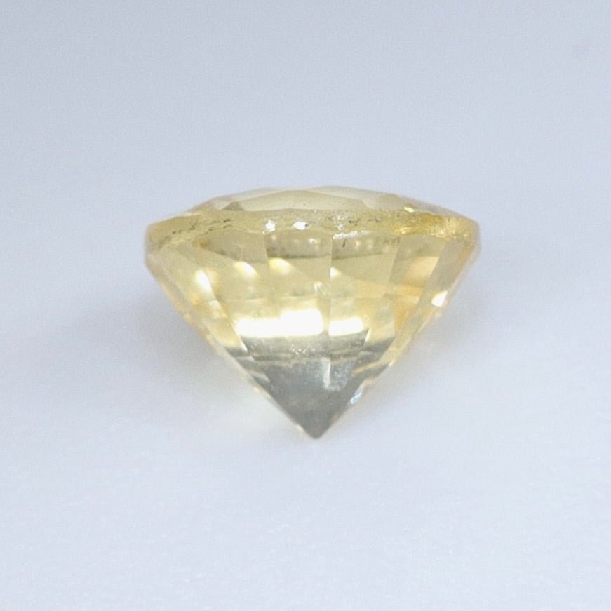 Natural Yellow Sapphire – Unheated 0.84 Carat from Ceylon - Sapphirepal