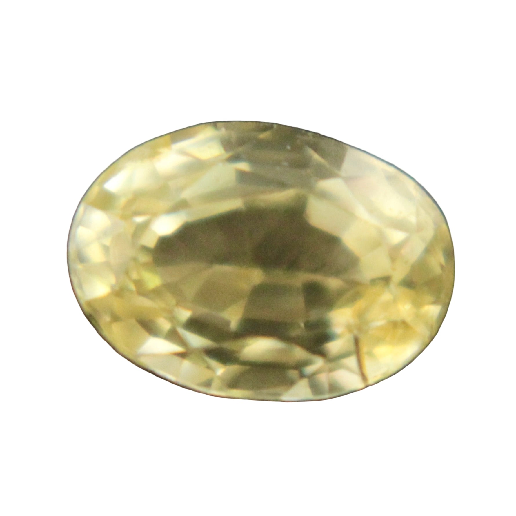 1.10ct Natural Yellow Sapphire, Ceylon origin, Oval cut, VS clarity, Unheated — Sapphire Pal