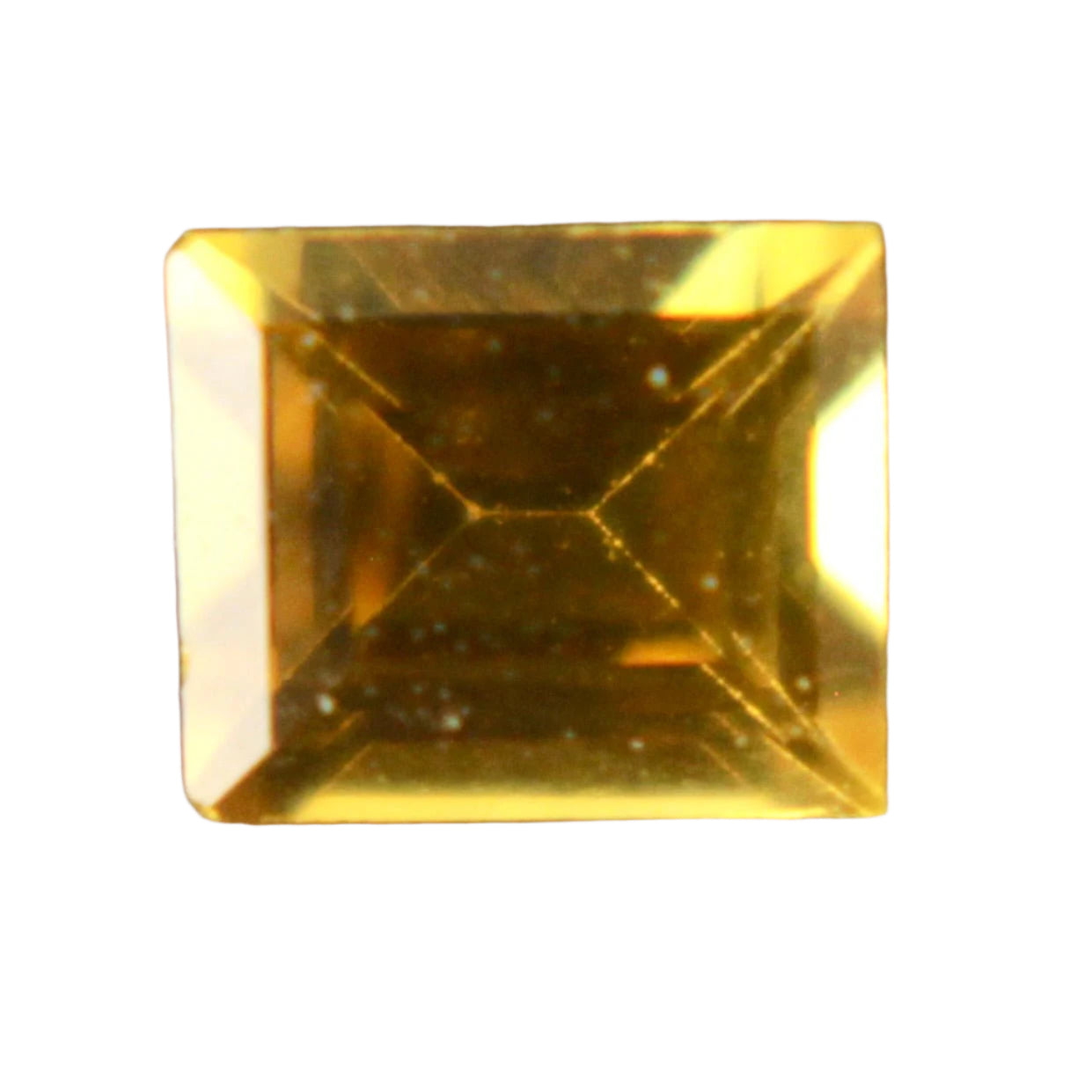 0.27 Carat Natural Yellow Sapphire | Cushion Cut Heated Gem from Ceylon | Certified Loose Sapphire - Sapphire pal