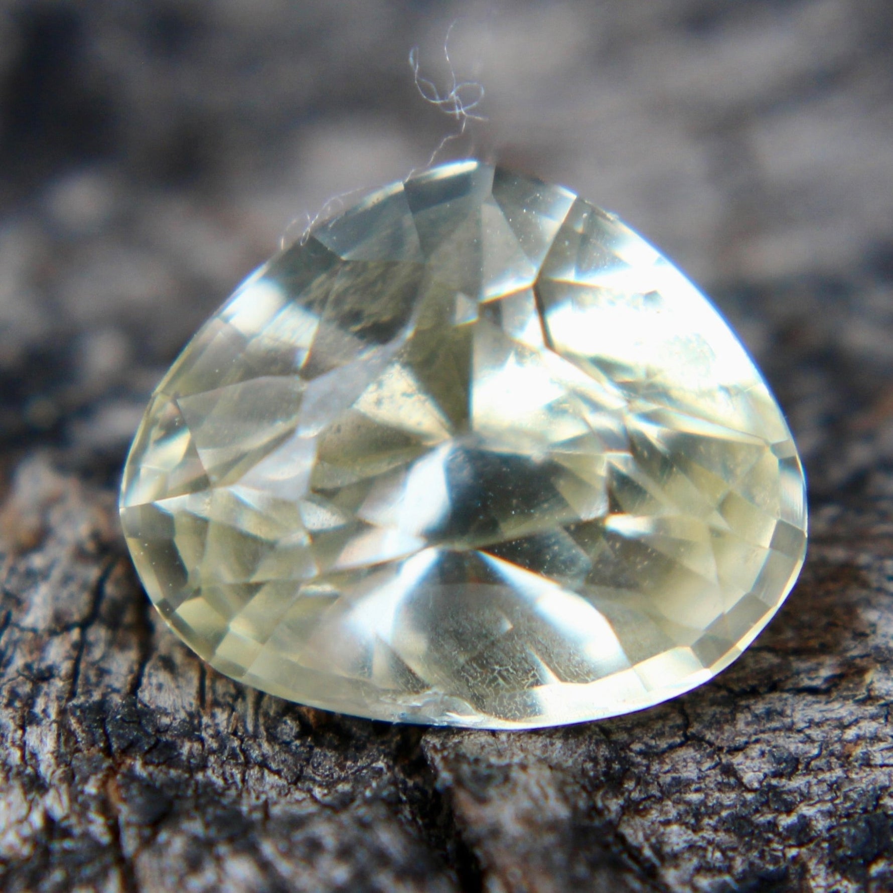 Ceylon yellow sapphire 8.11mm unheated fine gemstone