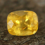 Yellow sapphire for bespoke fine jewelry — engagement ring ready