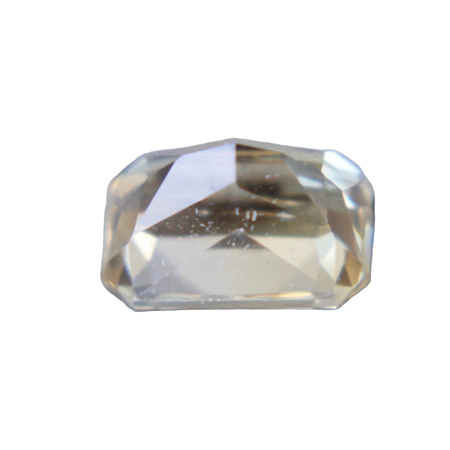 Natural Yellow Sapphire 2.13ct emerald cut from Ceylon — VS clarity, unheated