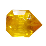 0.60ct Natural Yellow Sapphire, Ceylon origin, Freeform cut, Heated, I clarity — Sapphire Pal