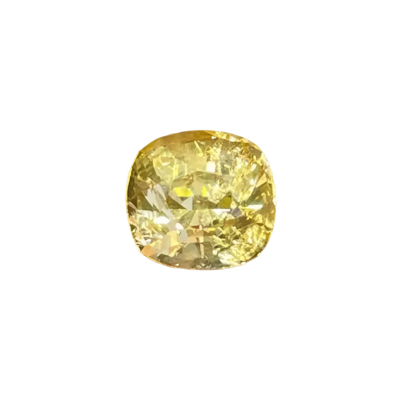 2.00ct Natural Yellow Sapphire – Cushion Cut Ceylon Gem

 - Sapphire pal