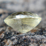 trillion cut yellow sapphire earth sourced gemstone for jewelry