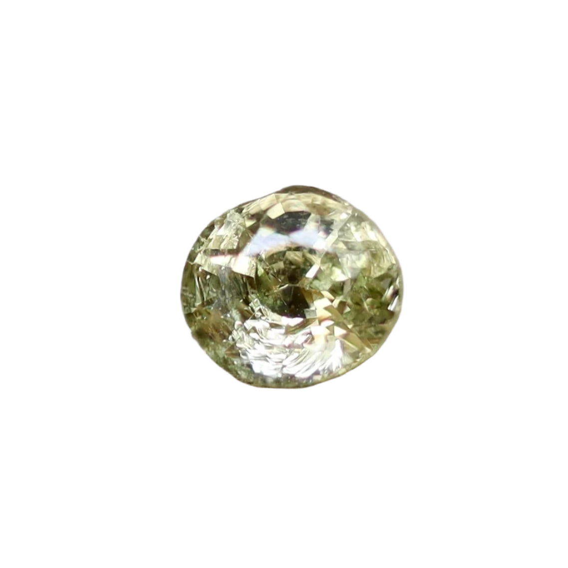 0.60 Carat Natural Yellow Sapphire | Unheated Oval Cut Ceylon Gemstone | Certified - Sapphire pal
