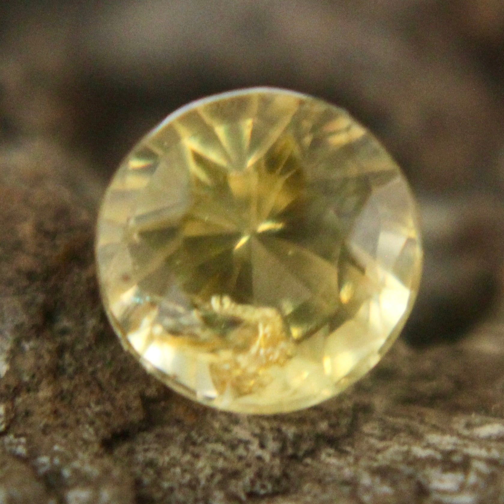 Earth-sourced Ceylon yellow sapphire, precision faceted