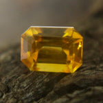 Yellow sapphire for bespoke fine jewelry — engagement ring ready