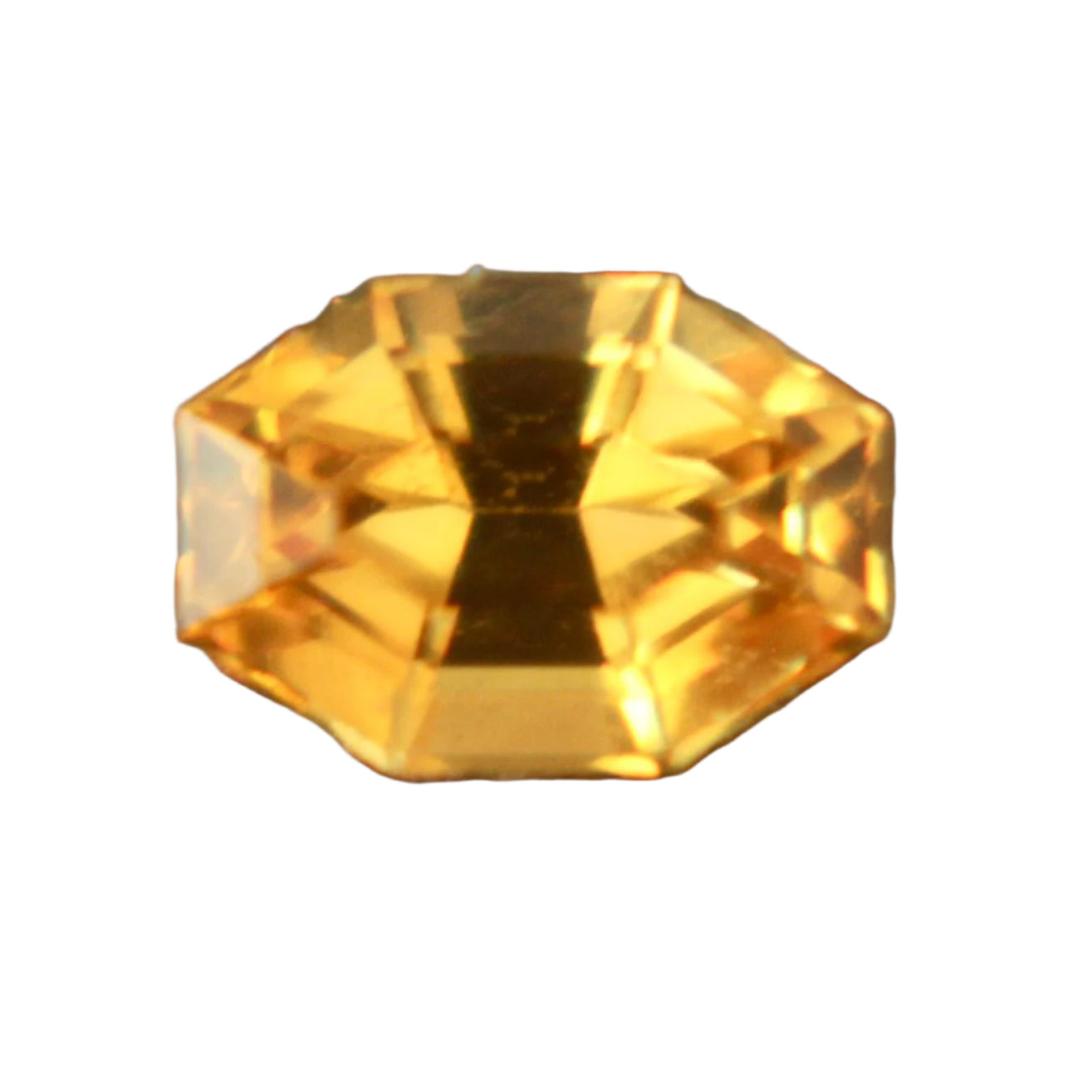 0.29 Carat Natural Yellow Sapphire – Freeform Cut Heated Gemstone from Ceylon

