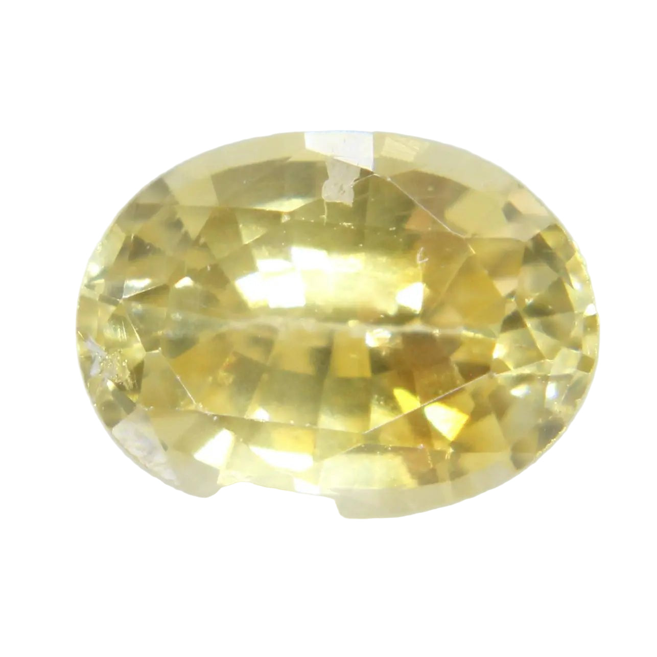 0.80 ct Natural Yellow Sapphire, Oval Cut, Ceylon origin, unheated untreated, eye-clean – Sapphire Pal