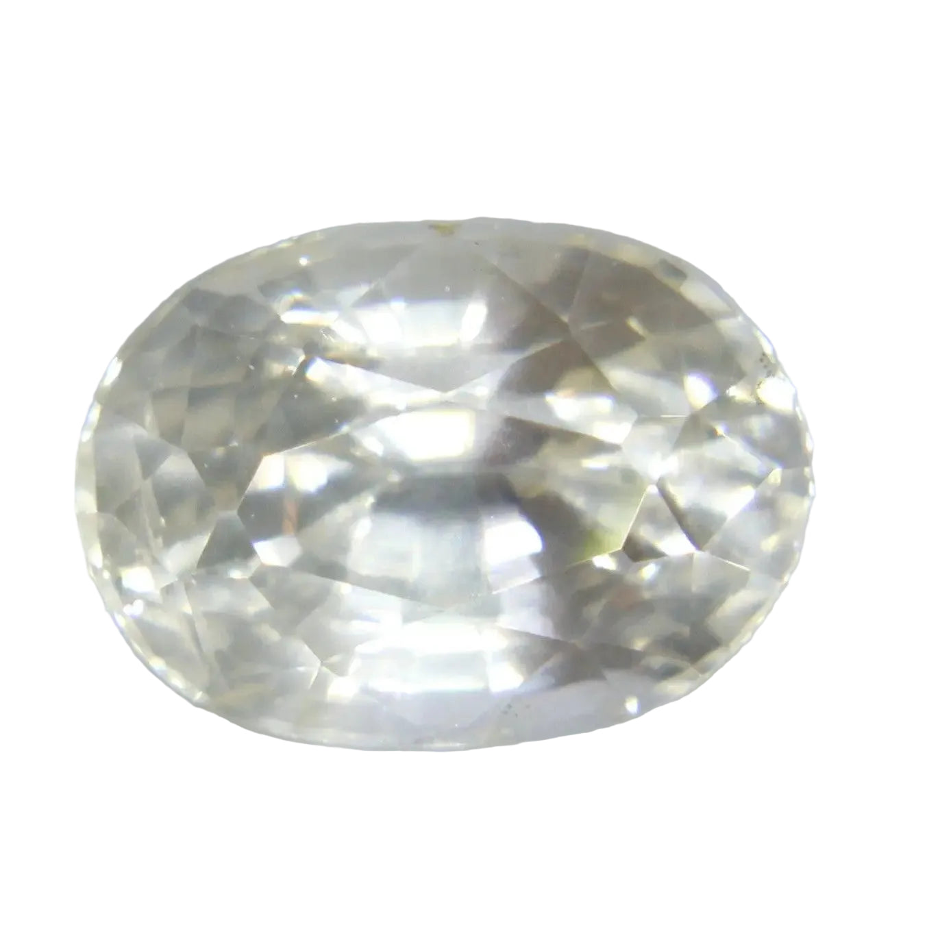Natural yellow sapphire 1.26 carat oval cut loose gemstone VS clarity unheated Ceylon sapphire