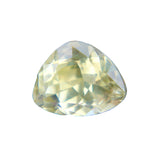 1.10ct natural yellow sapphire trillion cut untreated Ceylon gemstone
