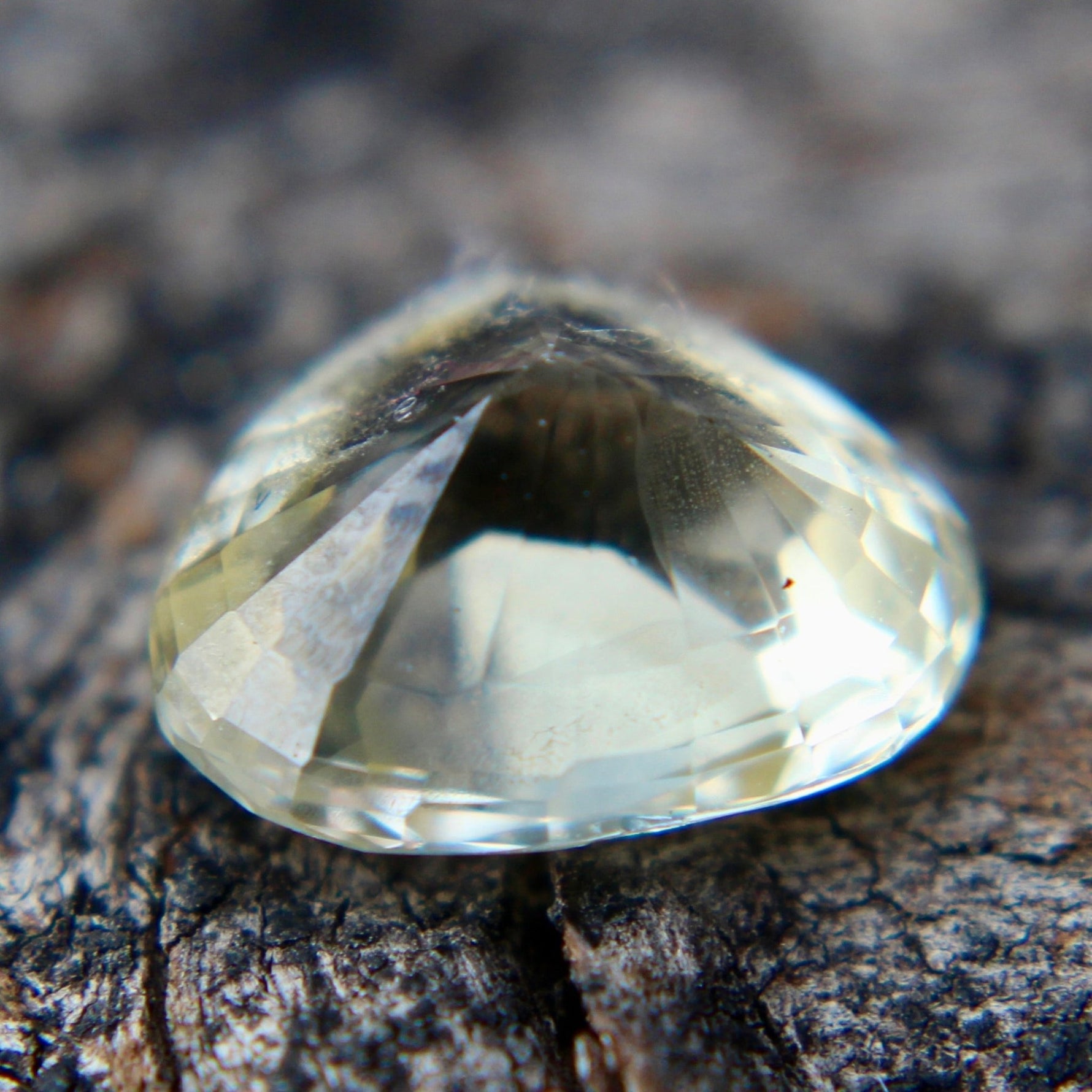 unheated yellow sapphire loose stone 1.82 carat VS clarity