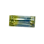 Natural Ceylon sapphire baguette, eye clean yellow white 1.45 carat – Sapphire Pal