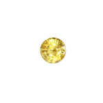 1.66ct Natural Yellow Zircon, Round Cut, Untreated, Eye-Clean, Ceylon Origin — Sapphire Pal